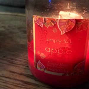 fall scented candles