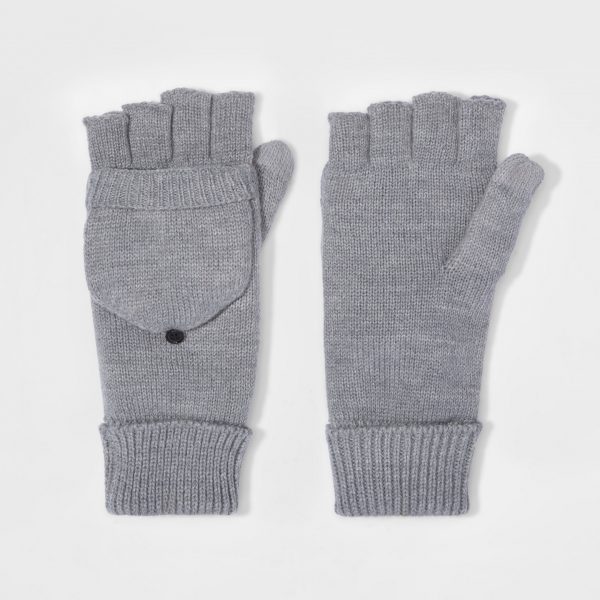 fingerless mittens for men