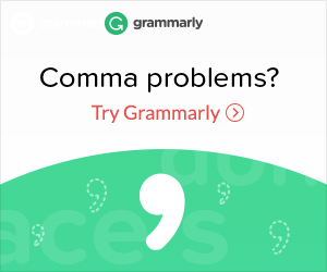 Comma problems? Try Grammarly.