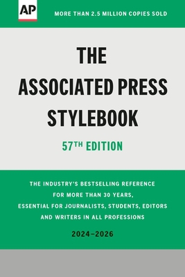 Cover of the book The Associated Press Stylebook, 57th Edition (2024-2026)